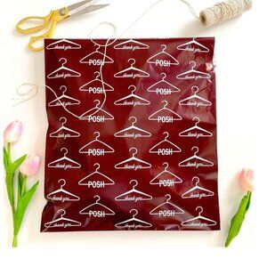 Posh Hangers Poly Mailers, 10x13 (Lot of 15)